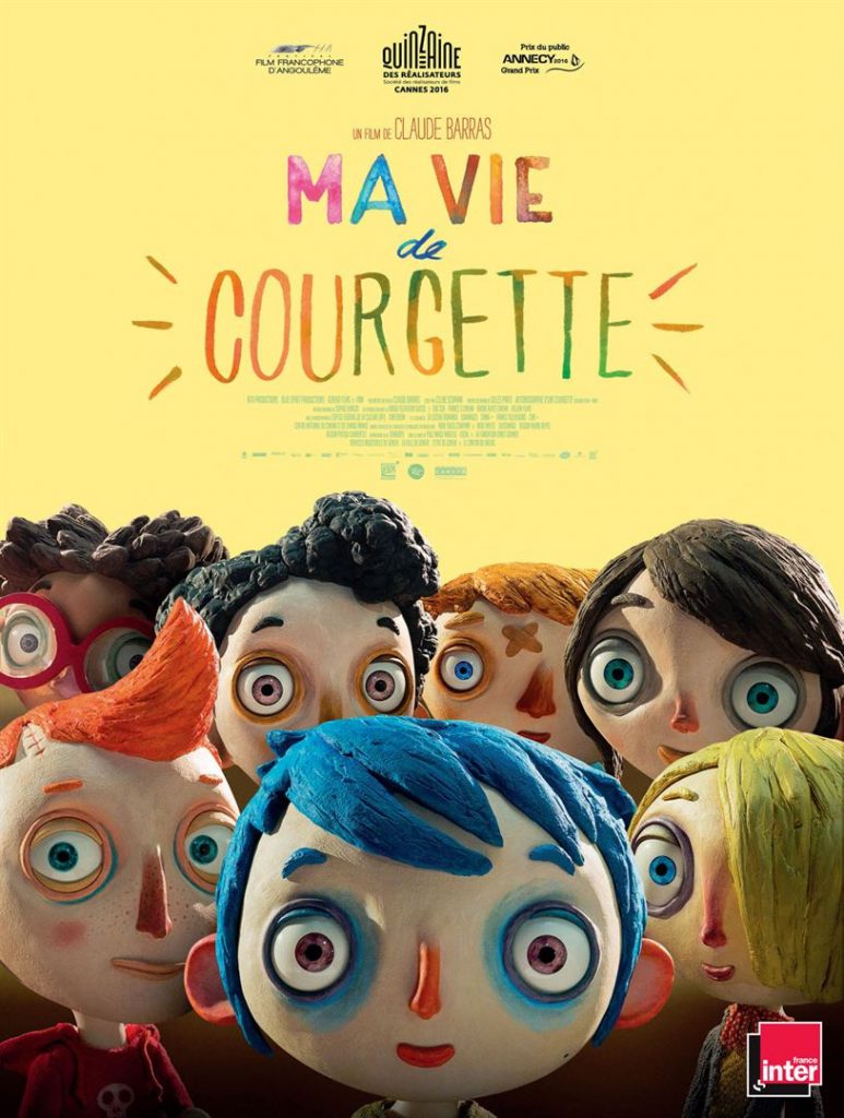 Affiche film ma vie de courgette