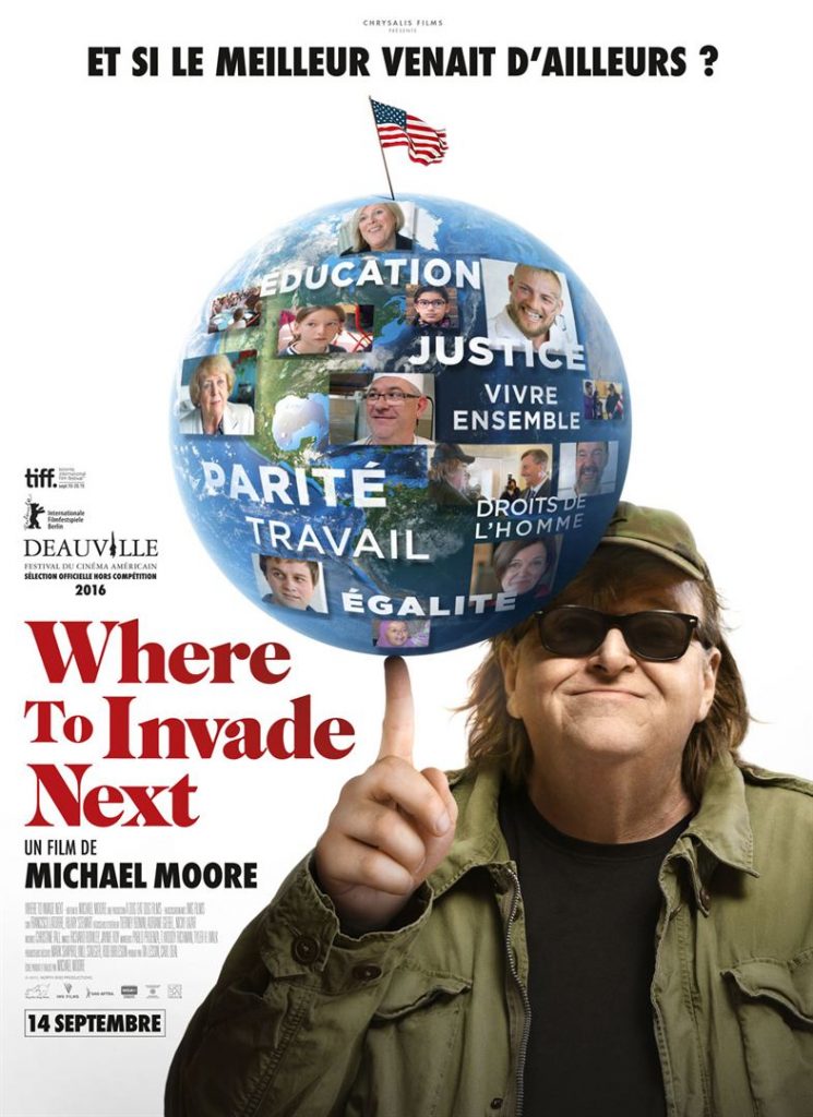 Affiche film where to invade next